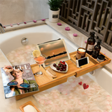 Luxe Bamboo Bath Caddy