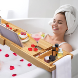 Luxe Bamboo Bath Caddy